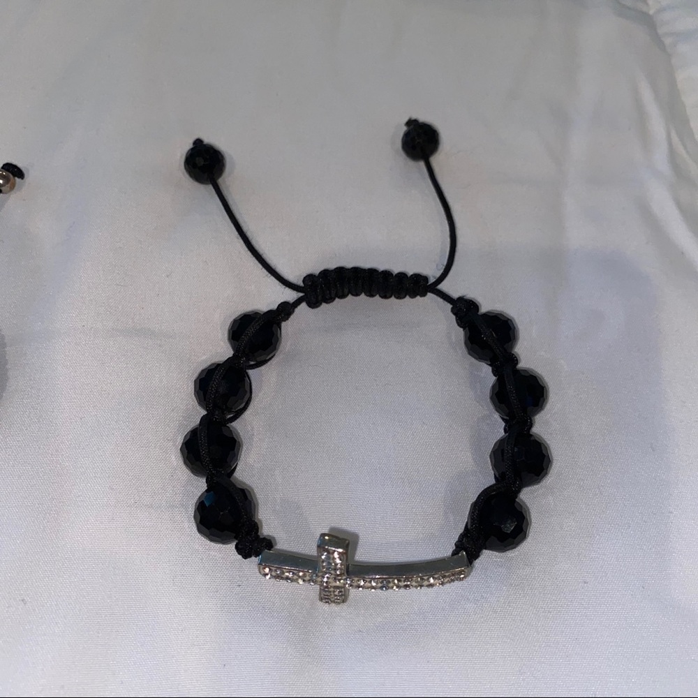 2 cross bracelets - Picture 3 of 9